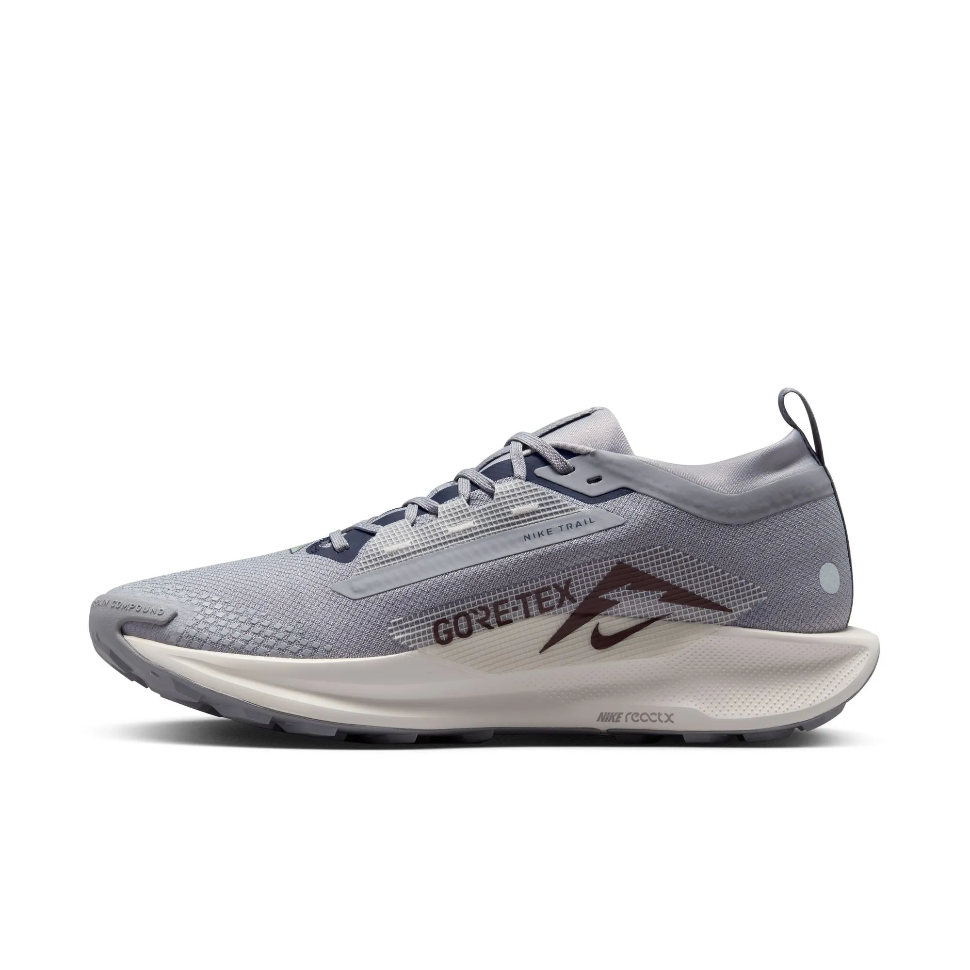 Nike Men's Pegasus Trail 5 GORE-TEX Trail Running Shoes Cement Grey / Midnight Navy