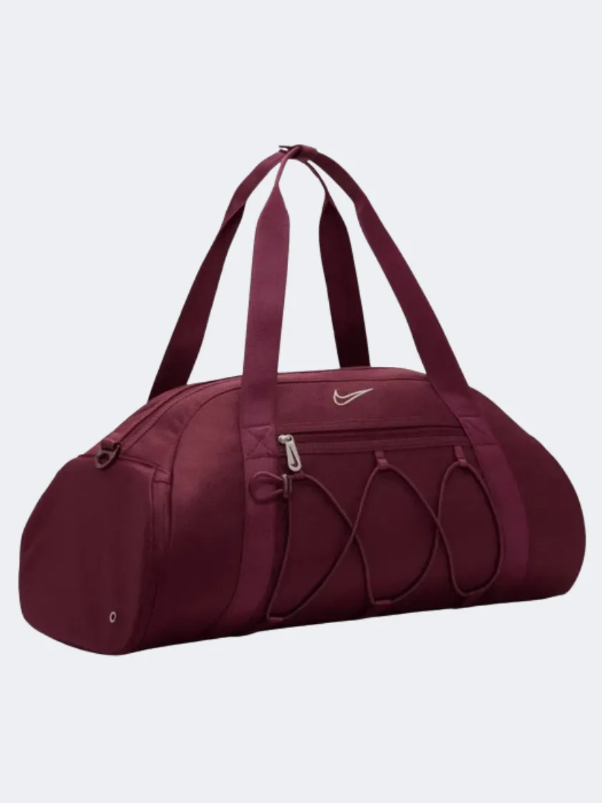 Nike One Club Women Training Bag Maroon/Guava Ice