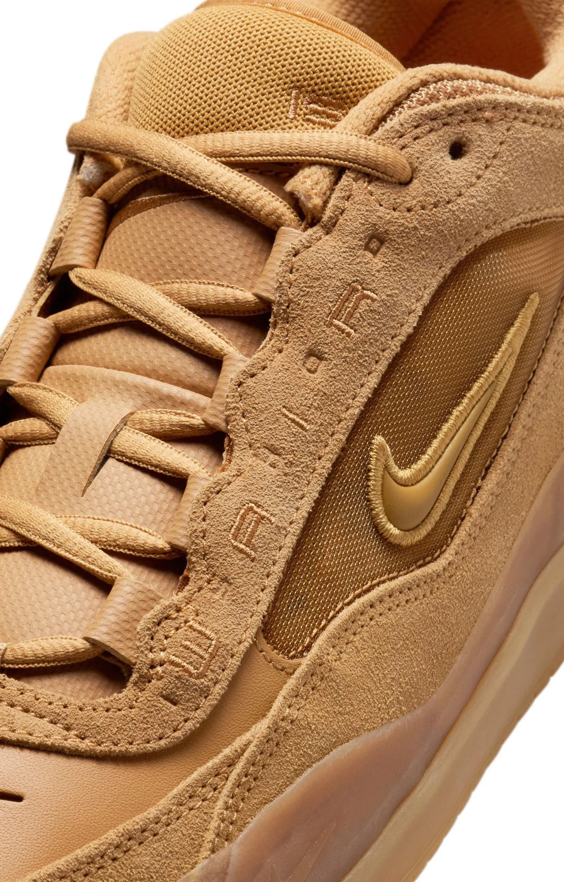 Nike SB Air Max Ishod Shoe, Flax/Wheat/Orange