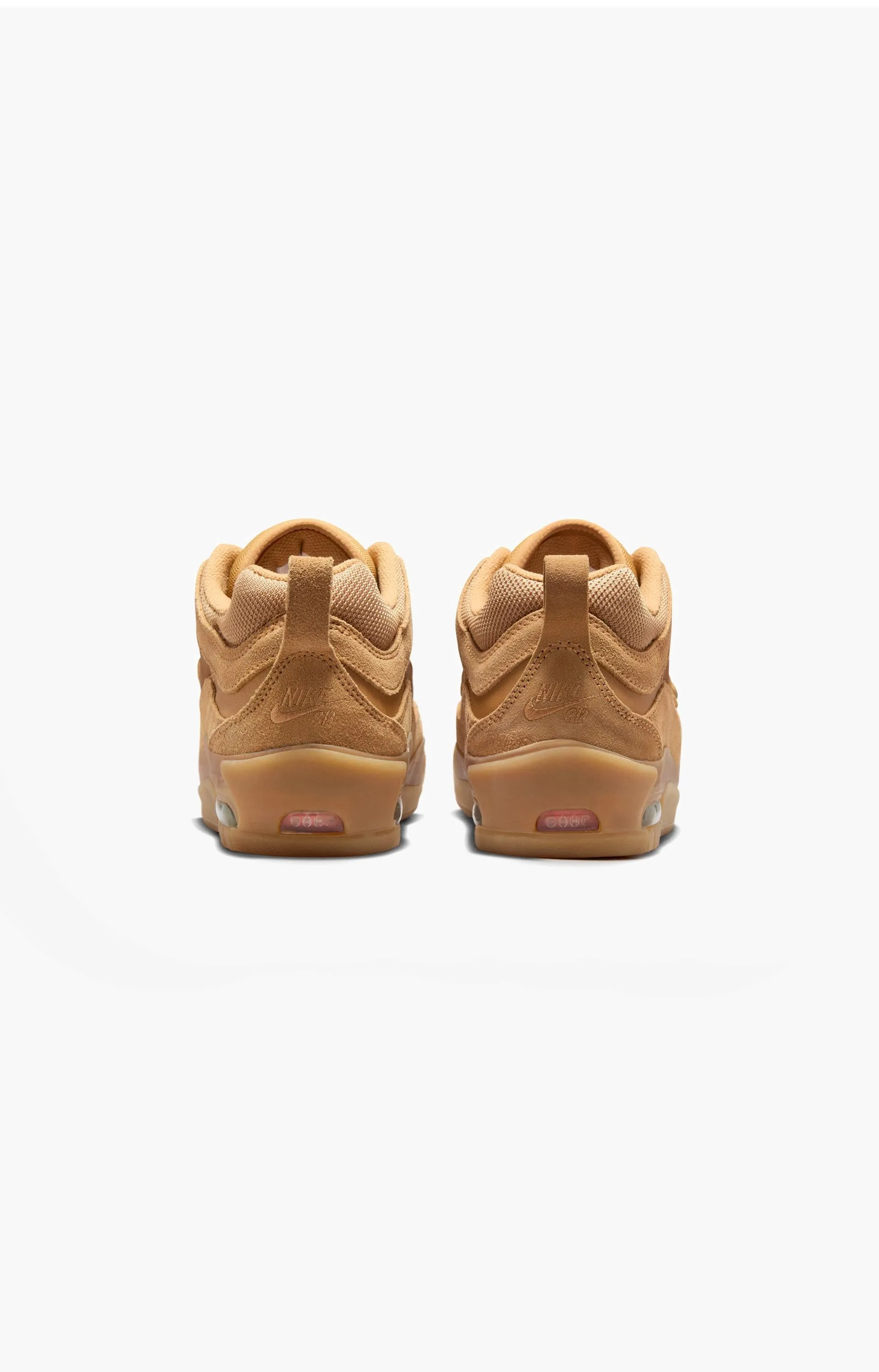 Nike SB Air Max Ishod Shoe, Flax/Wheat/Orange