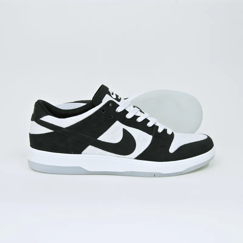 Nike SB - Dunk Low Elite QS Shoes (Oskar 'Oski' Rozenberg) - Black / Black - White - Clear