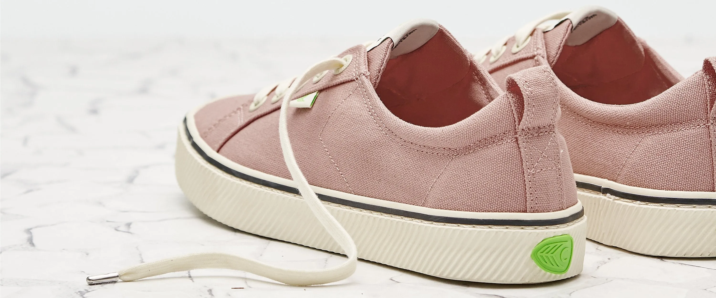 OCA Low Stripe Rose Canvas Sneaker Men