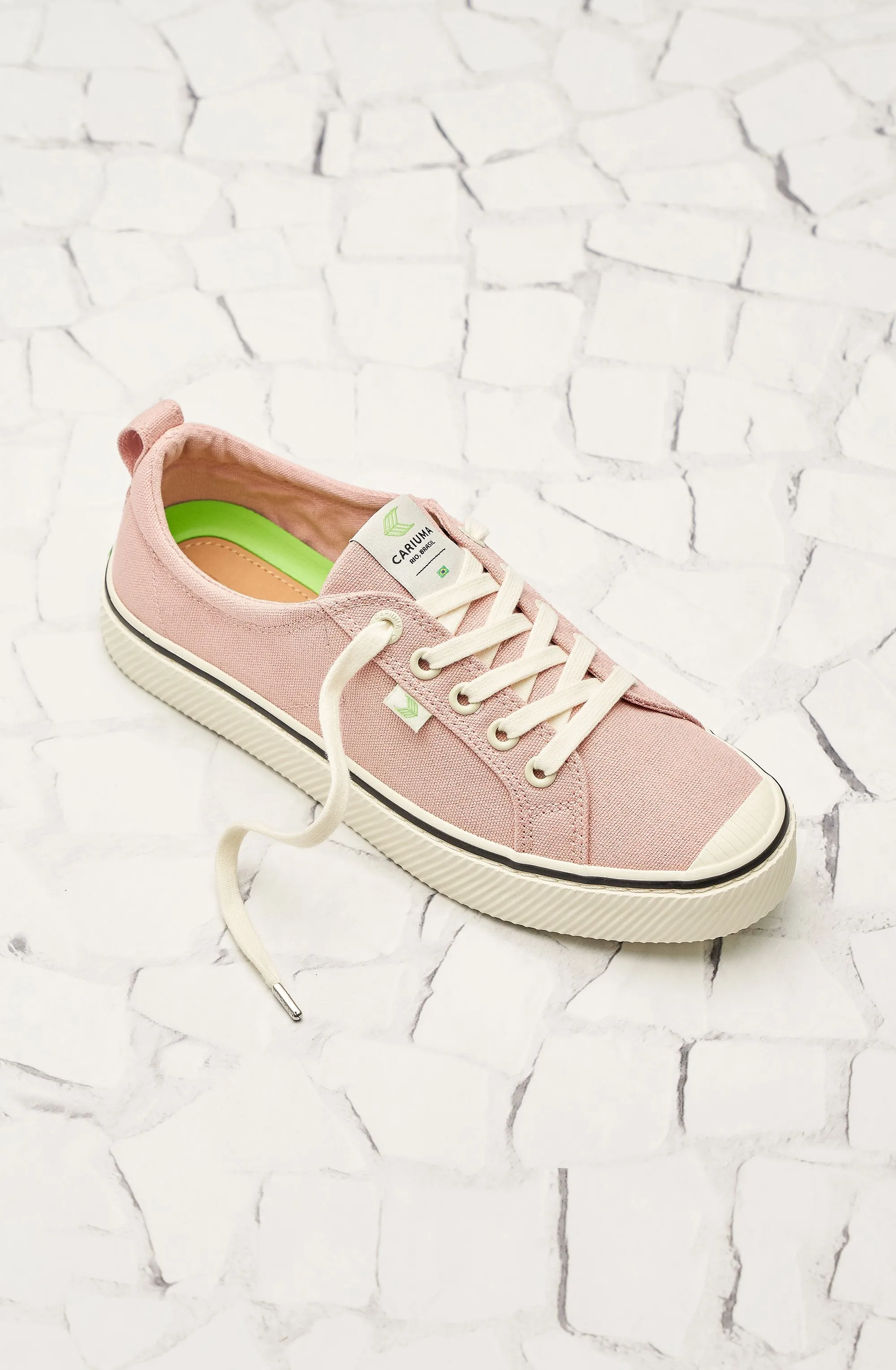 OCA Low Stripe Rose Canvas Sneaker Men