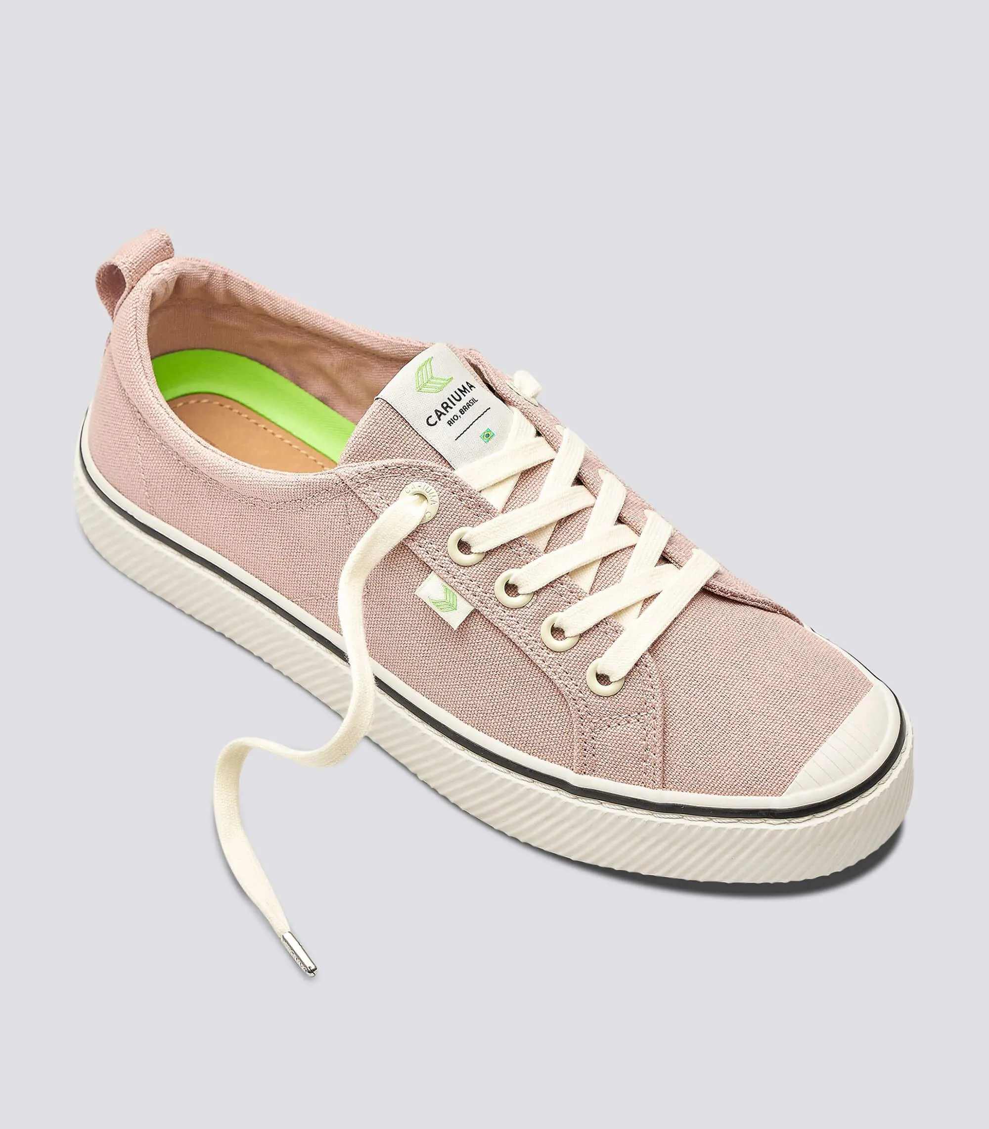 OCA Low Stripe Rose Canvas Sneaker Women