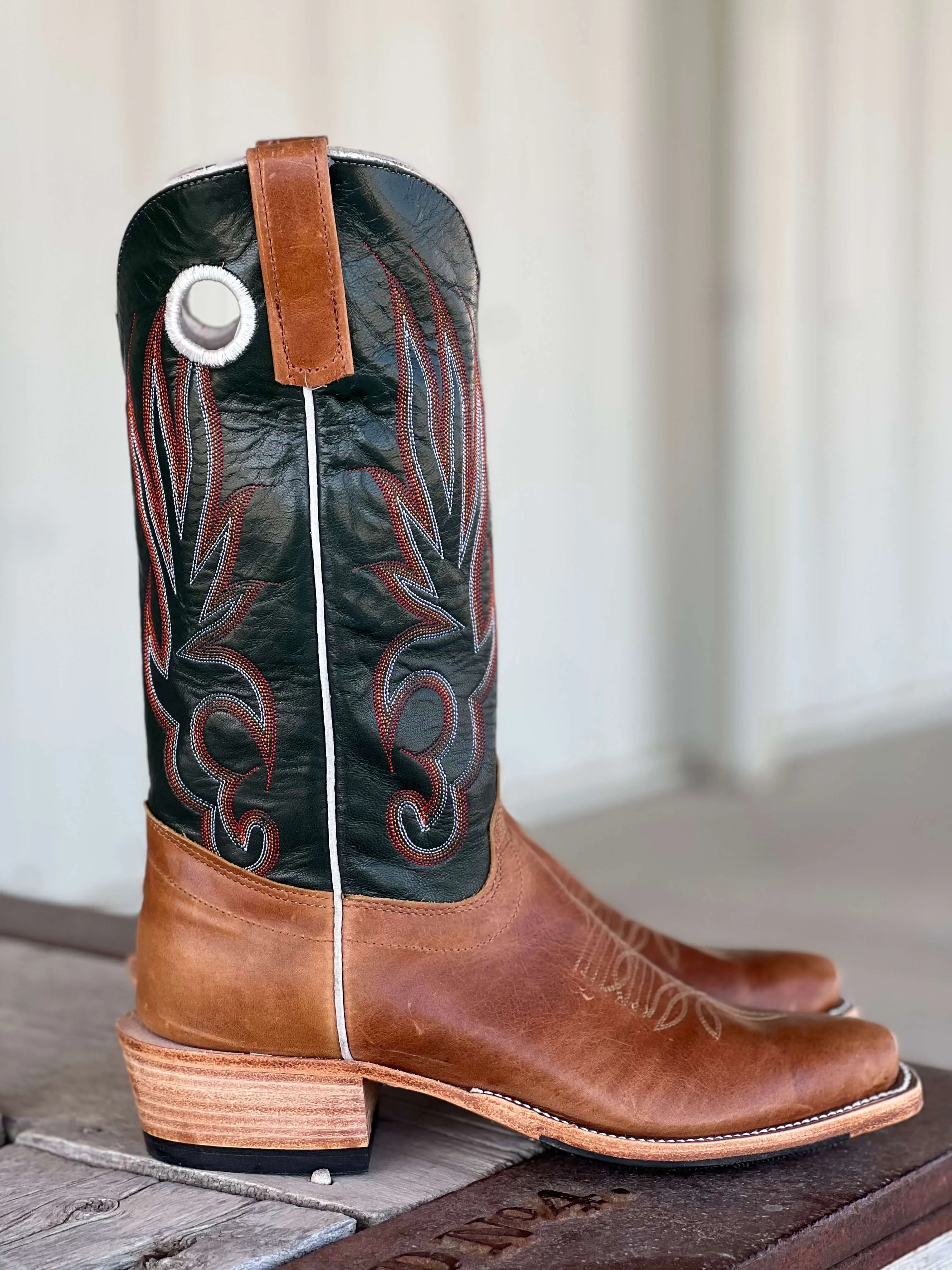 Olathe Boot Co.  | Sunflower Galega KS Toe Boot