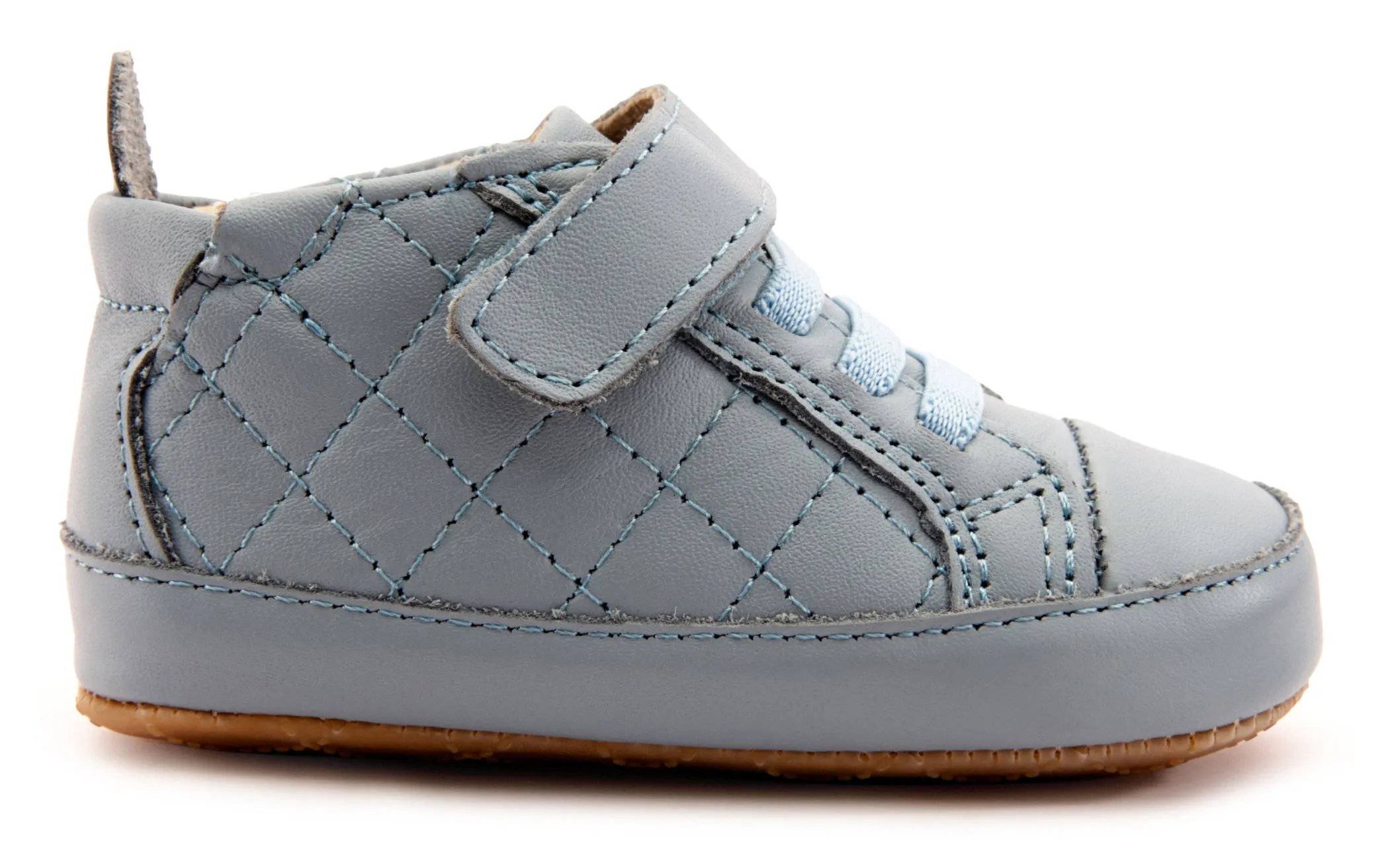 Old Soles Girl's & Boy's Quilt Bambini Shoes - Dusty Blue