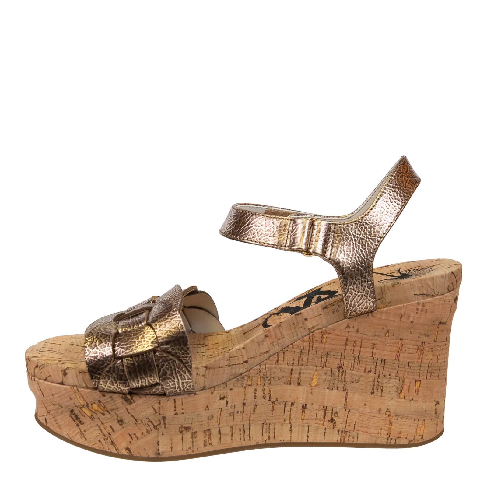 OTBT - CHARLESTON in GOLD Wedge Sandals