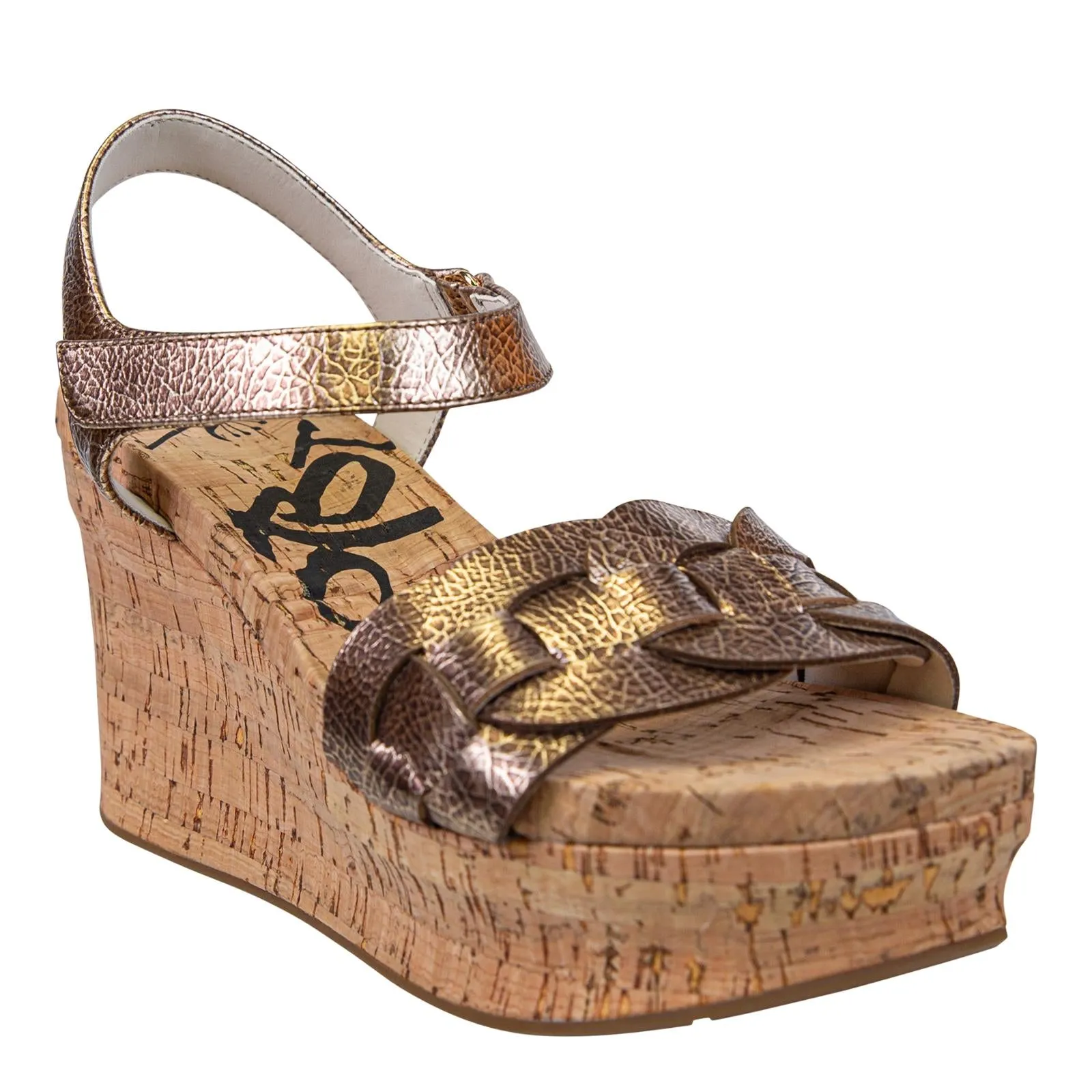 OTBT - CHARLESTON in GOLD Wedge Sandals