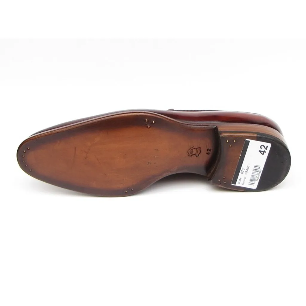 Paul Parkman Men's Tassel Loafer Brown  (ID#073-BRD)