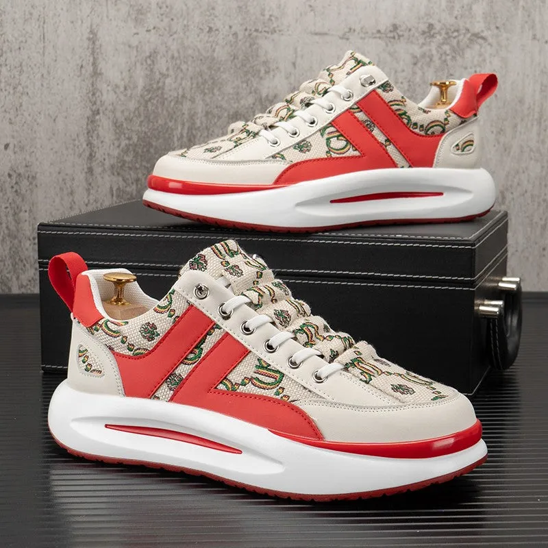 Performance casual sneakers Chic urban trainers