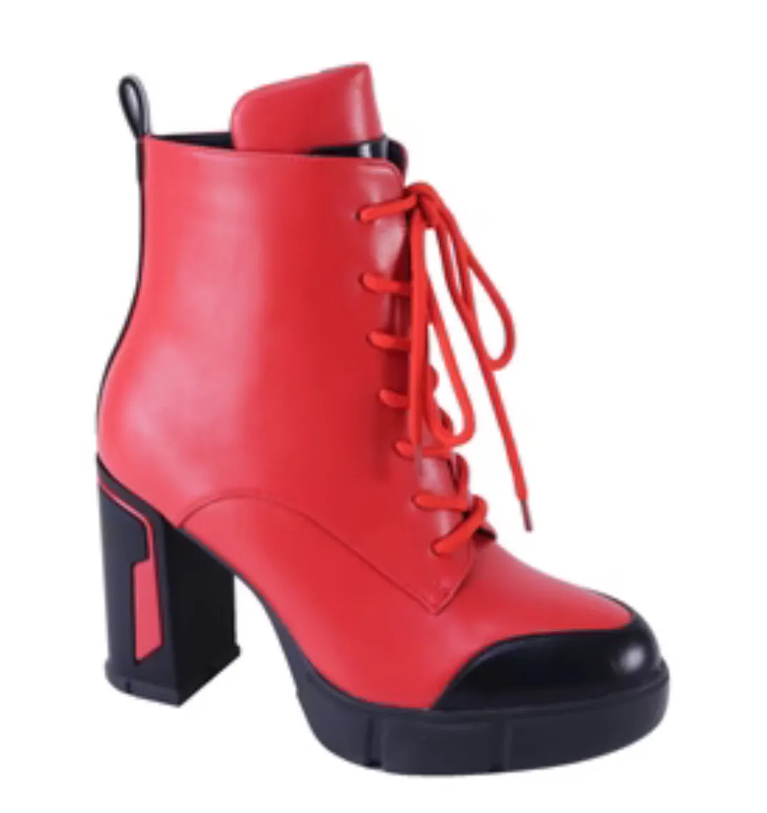 Platform Combat Bootie