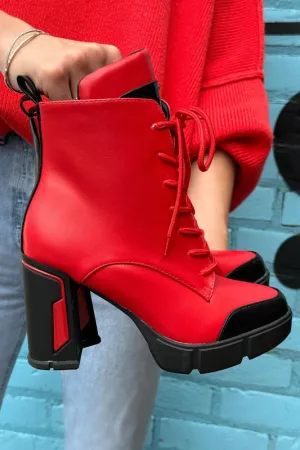 Platform Combat Bootie