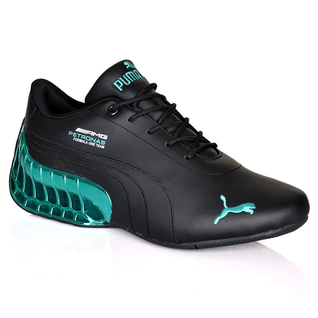 Pm Future Moto Sport GT Green Sole Sneakers