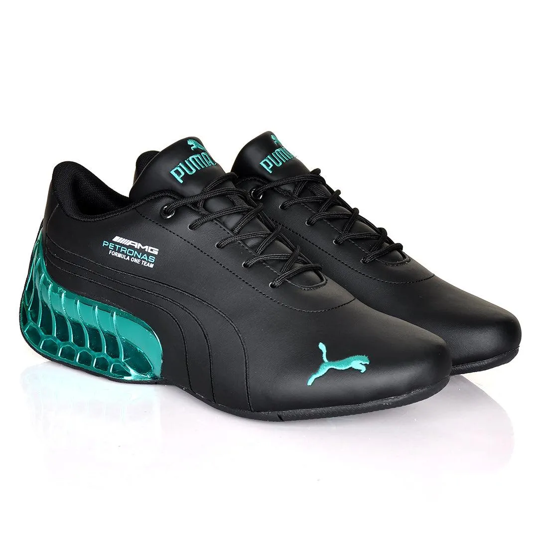 Pm Future Moto Sport GT Green Sole Sneakers