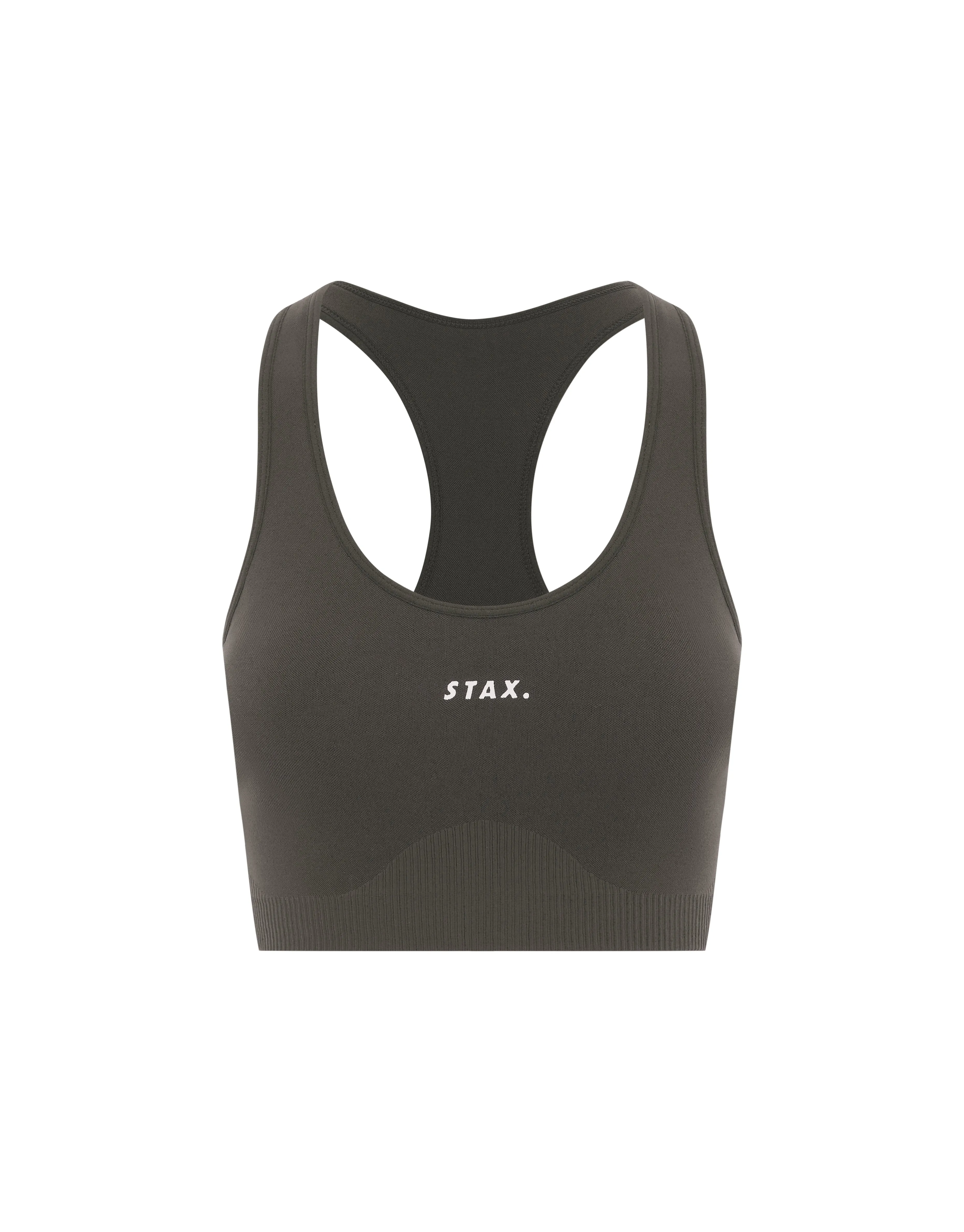 Premium Seamless Favourites Racer Crop - Dovetail