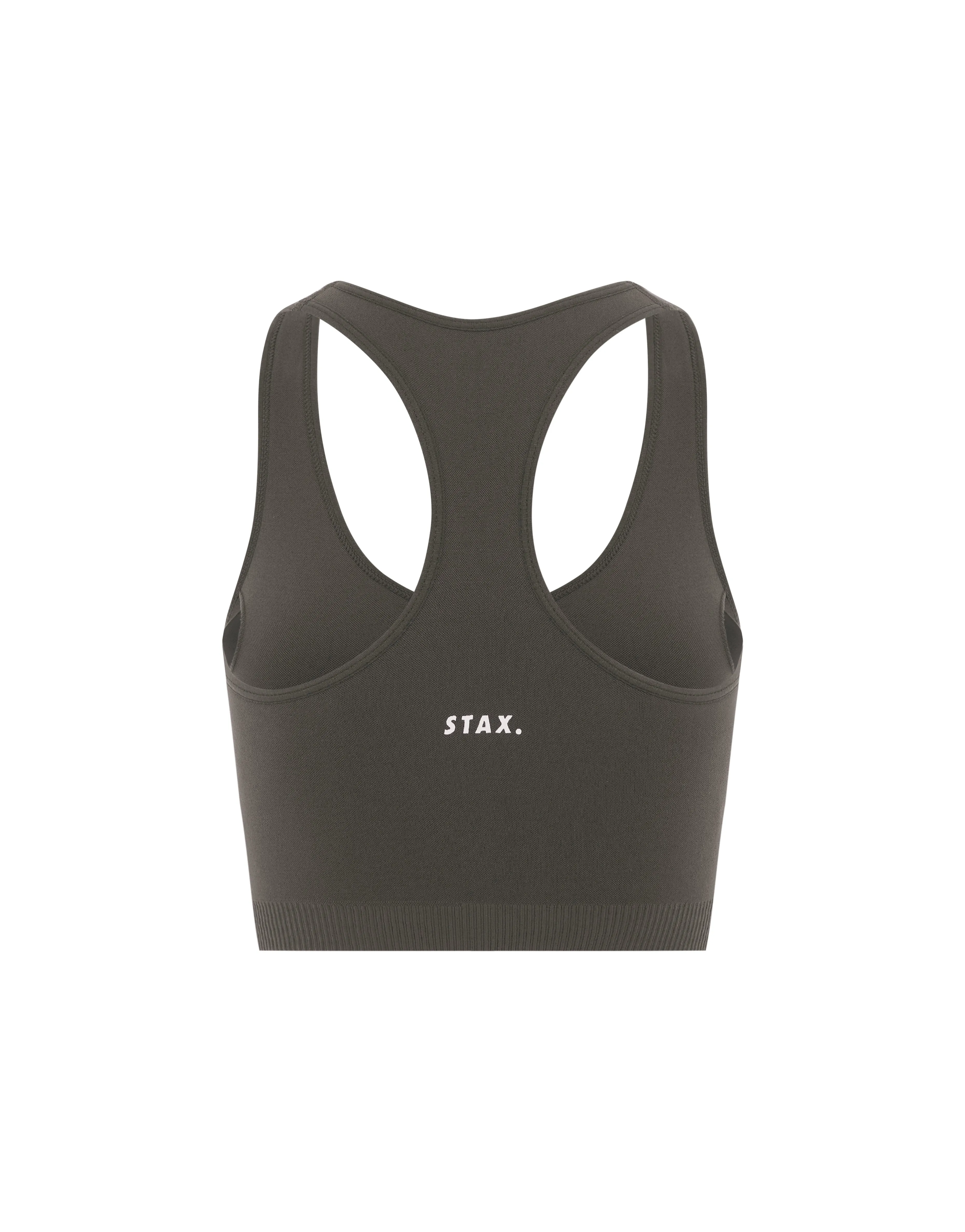 Premium Seamless Favourites Racer Crop - Dovetail