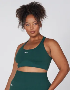 Premium Seamless Favourites Racer Crop - Pine