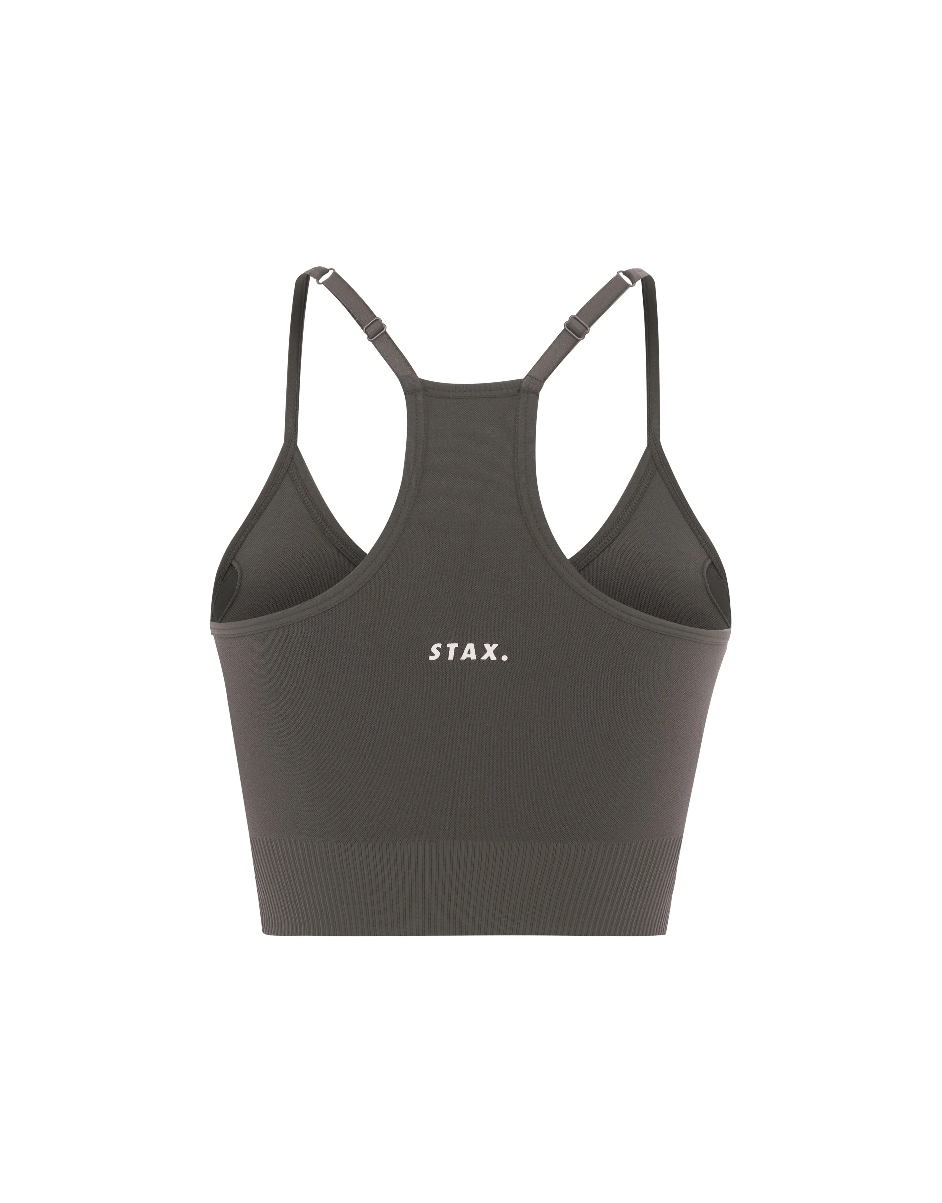 Premium Seamless Favourites Strappy Crop - Dovetail