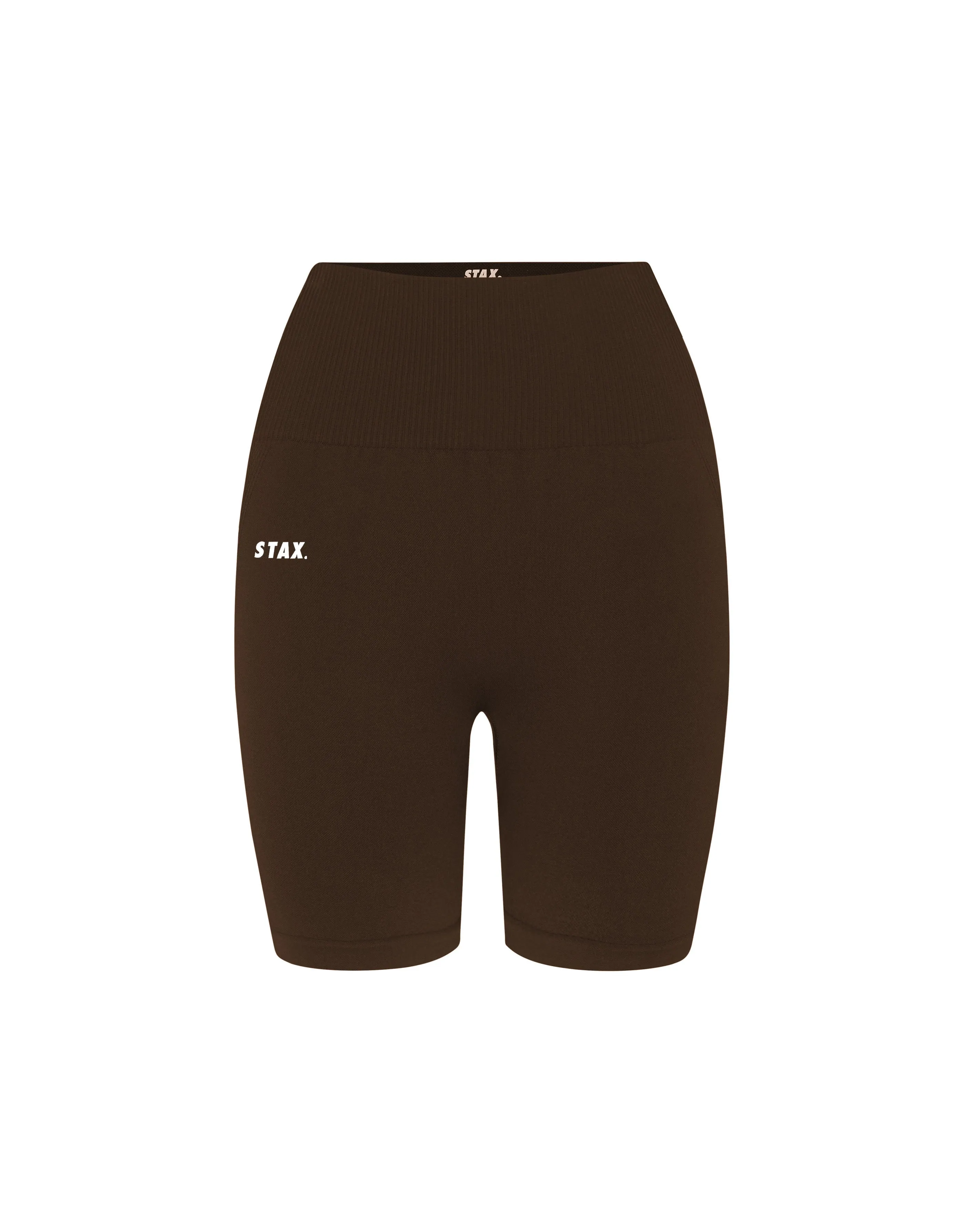 Premium Seamless Midi Bike Shorts V5.1 - Bark