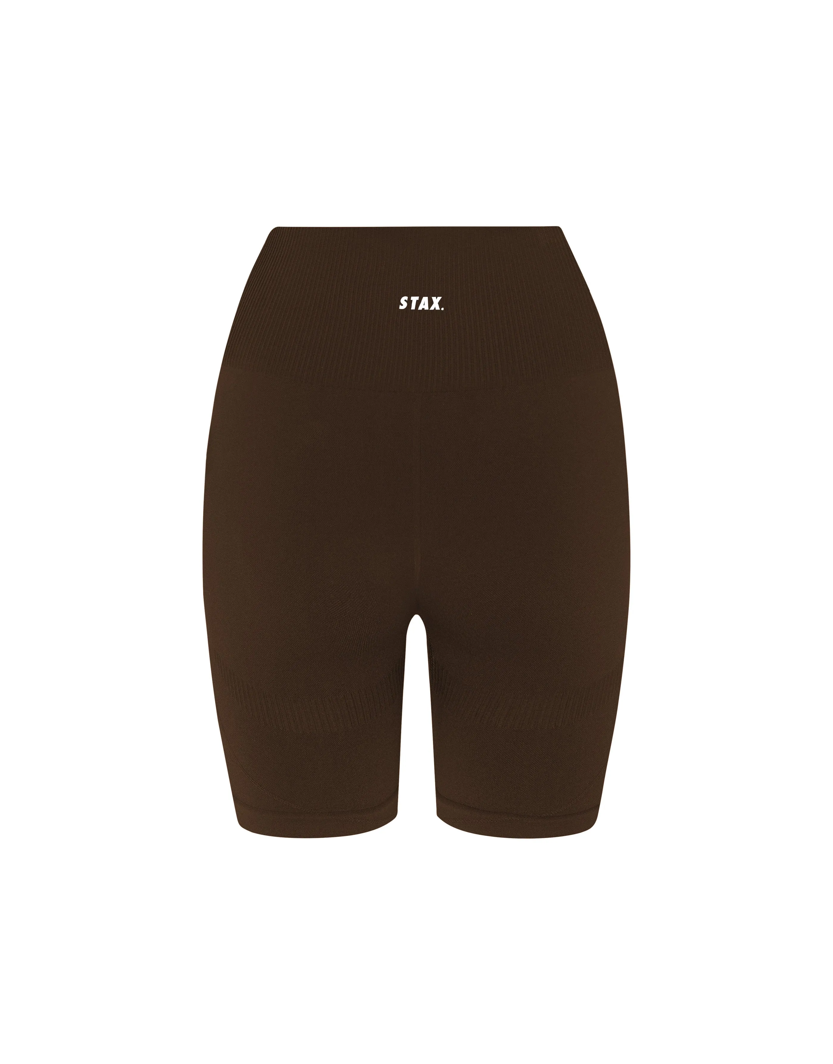 Premium Seamless Midi Bike Shorts V5.1 - Bark