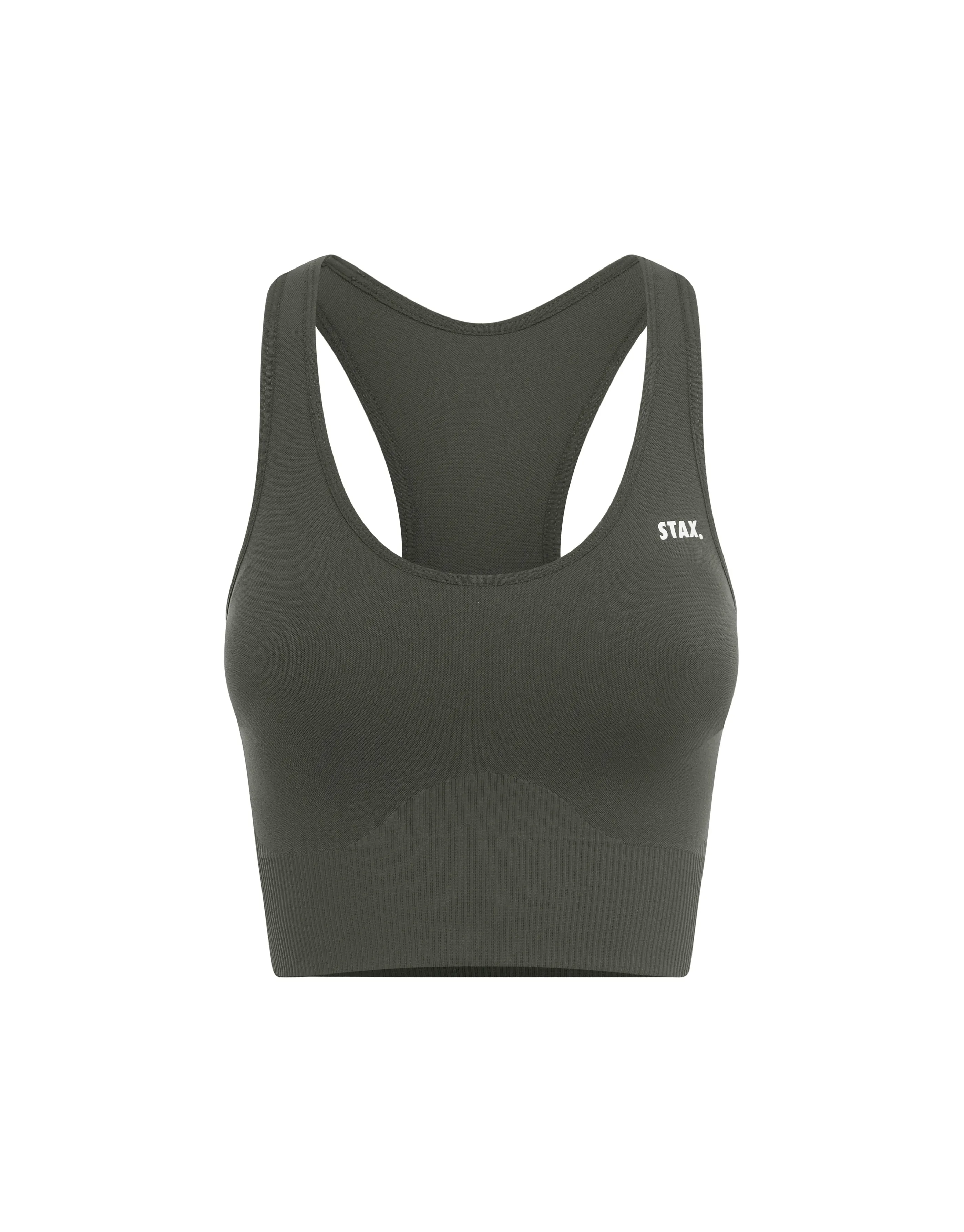 Premium Seamless Racer Crop - Dovetail