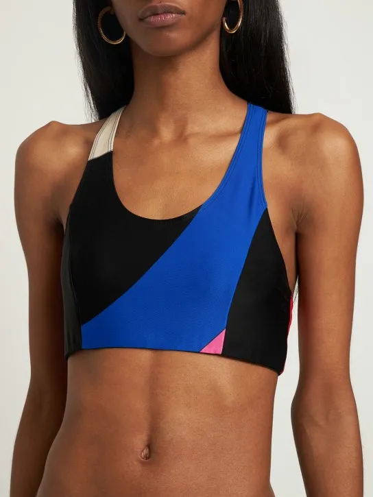 Pucci   Jersey Goccia print crop top 