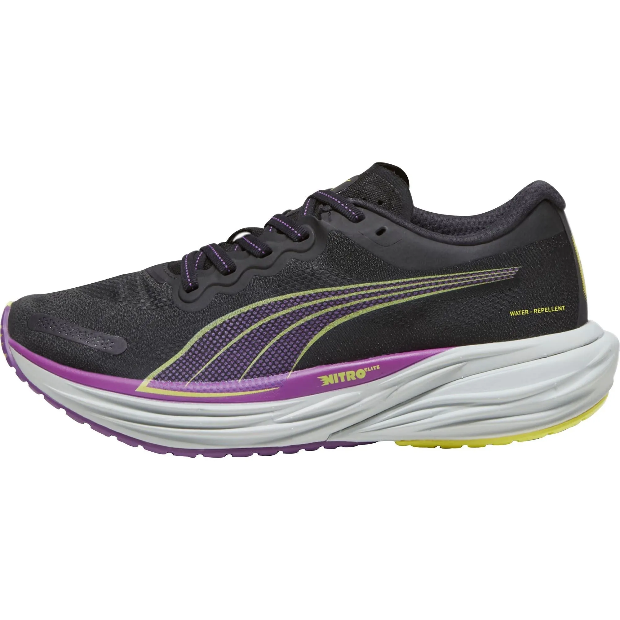 Puma Deviate Nitro 2 WTRepel Womens Running Shoes - Black