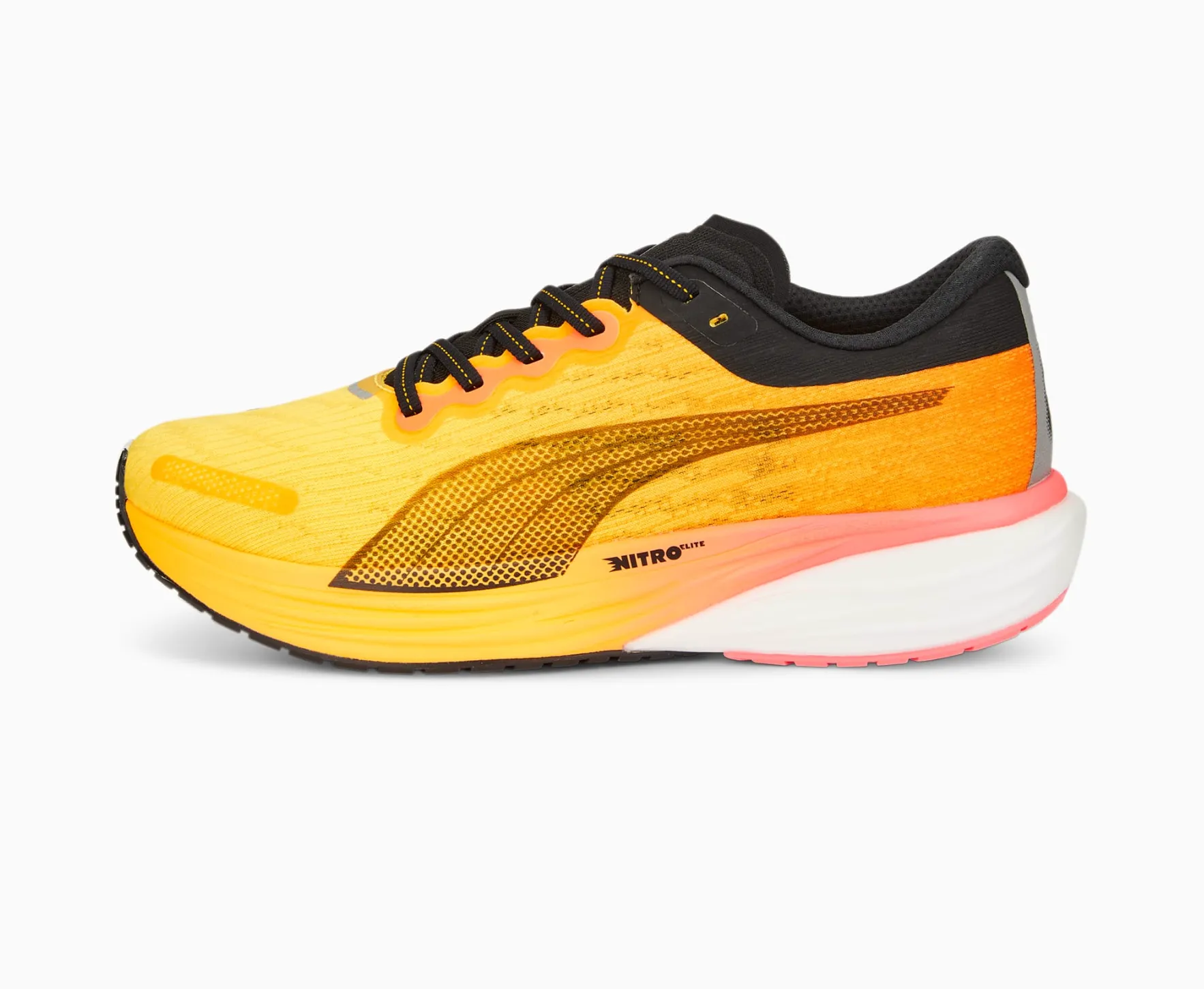 Puma Men's Deviate Nitro 2 - Sunset Glow/Sun Stream/Black (376807)