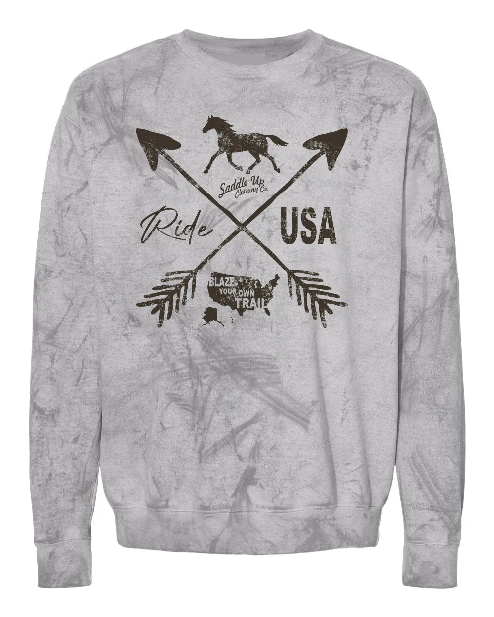 "Ride USA" Crewneck