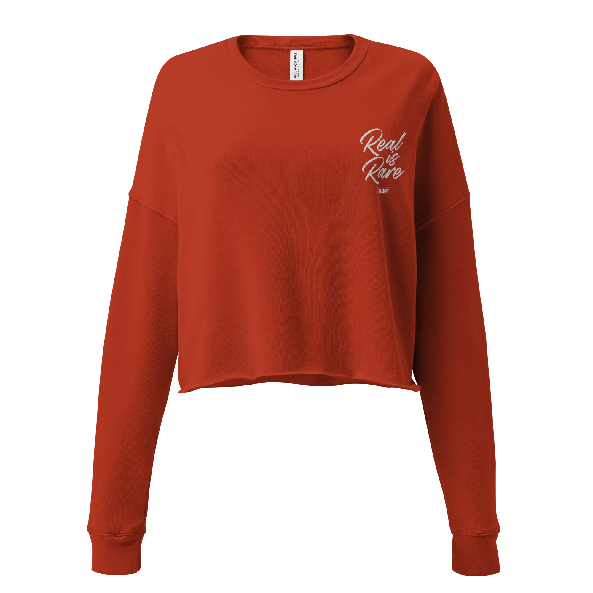 Real is Rare Crop Sweatshirt