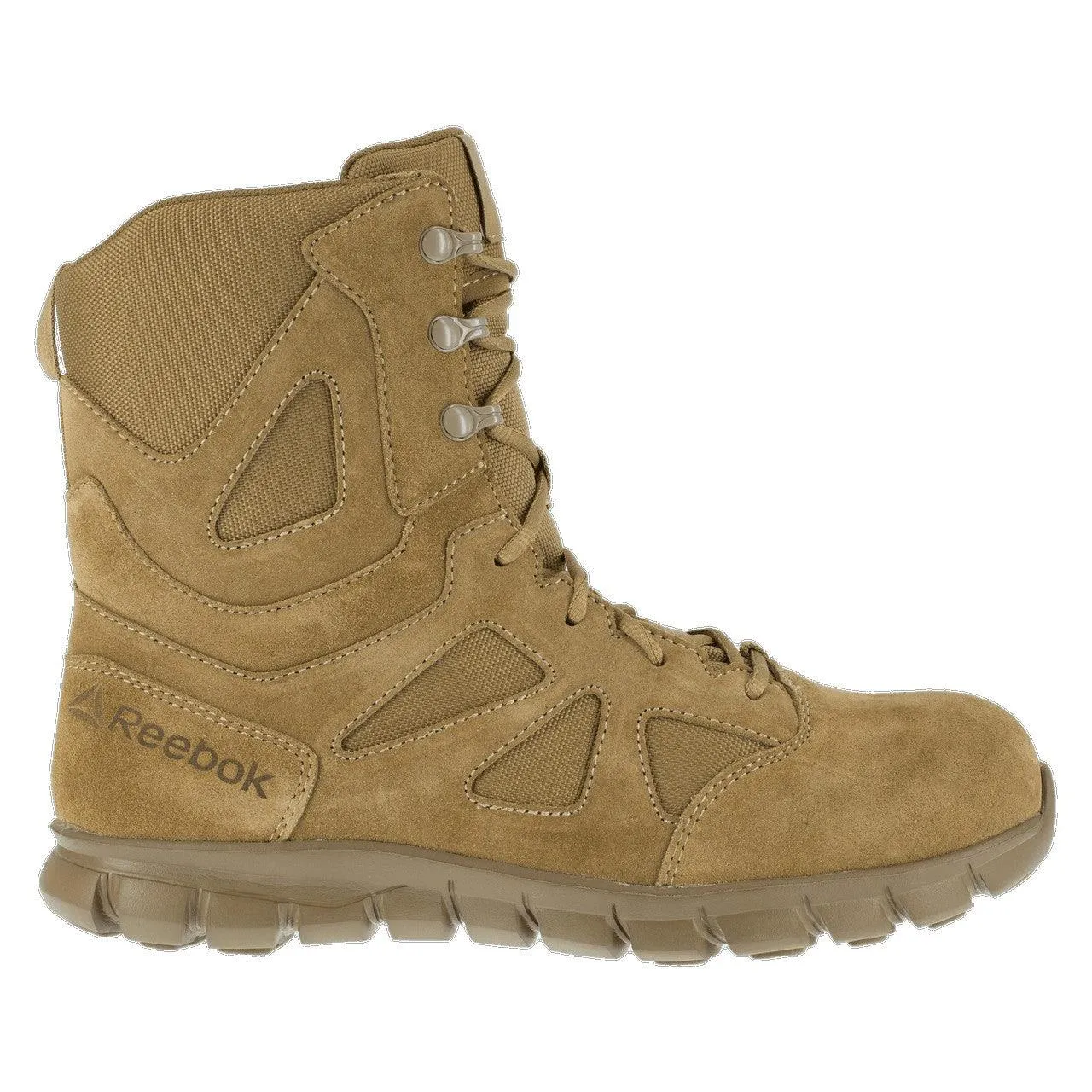 Reebok Men’s 8” Side-Zip Coyote Tactical Composite Toe Boot RB8809