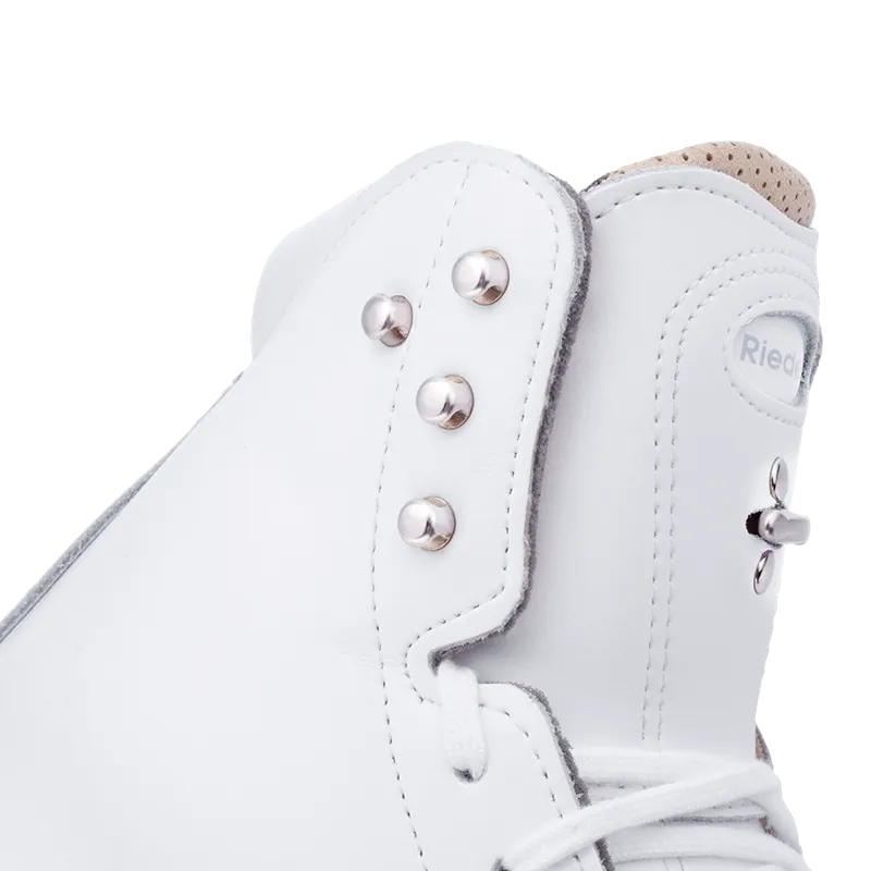 Riedell 4200 Dance White Extra Firm Skating Boots