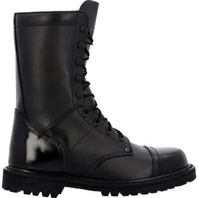 Rocky Men's Lace Up 10" Slip Resistant Jump Duty Boot -Black- RKC147