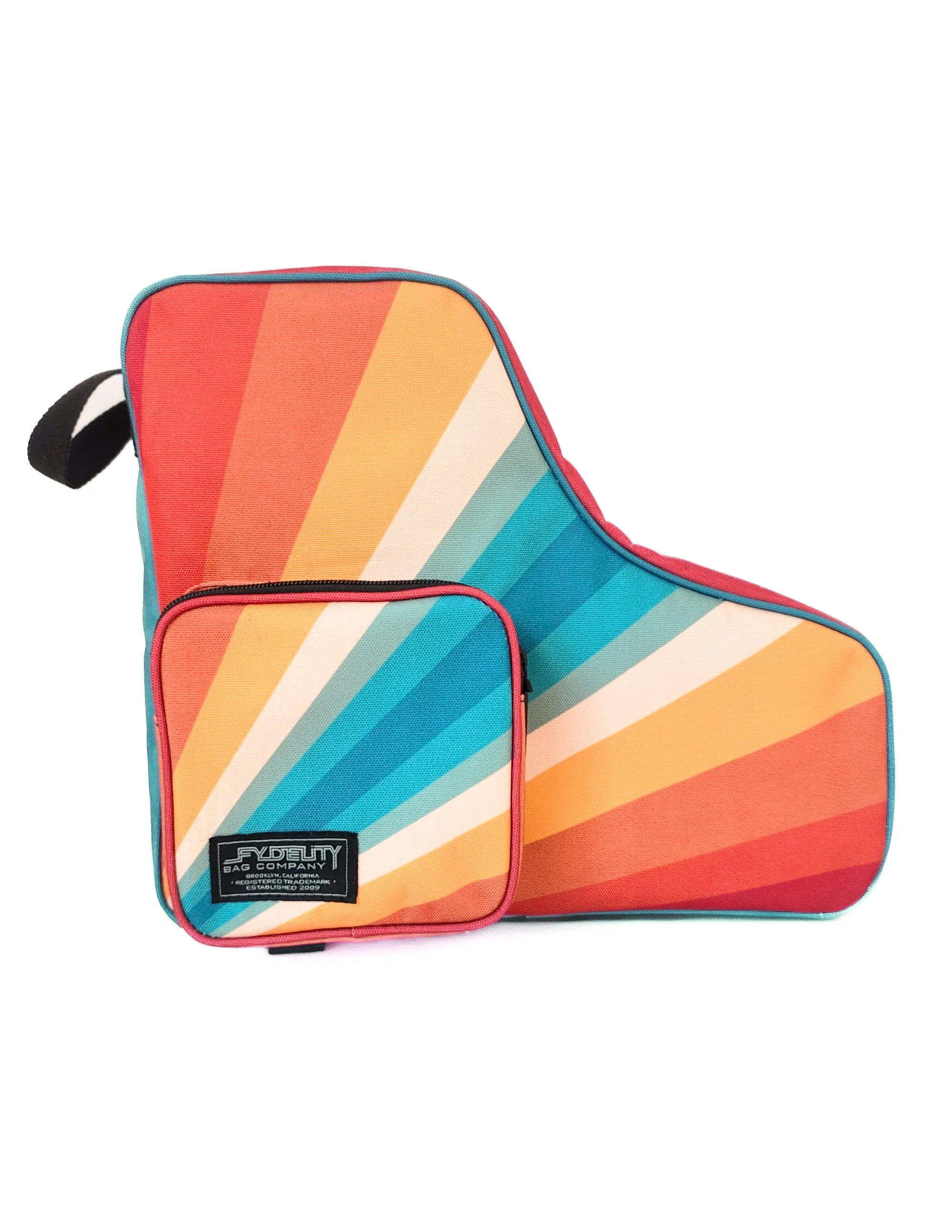 Roller Skate Backpack | Freewheelin' | Retro Rainbow