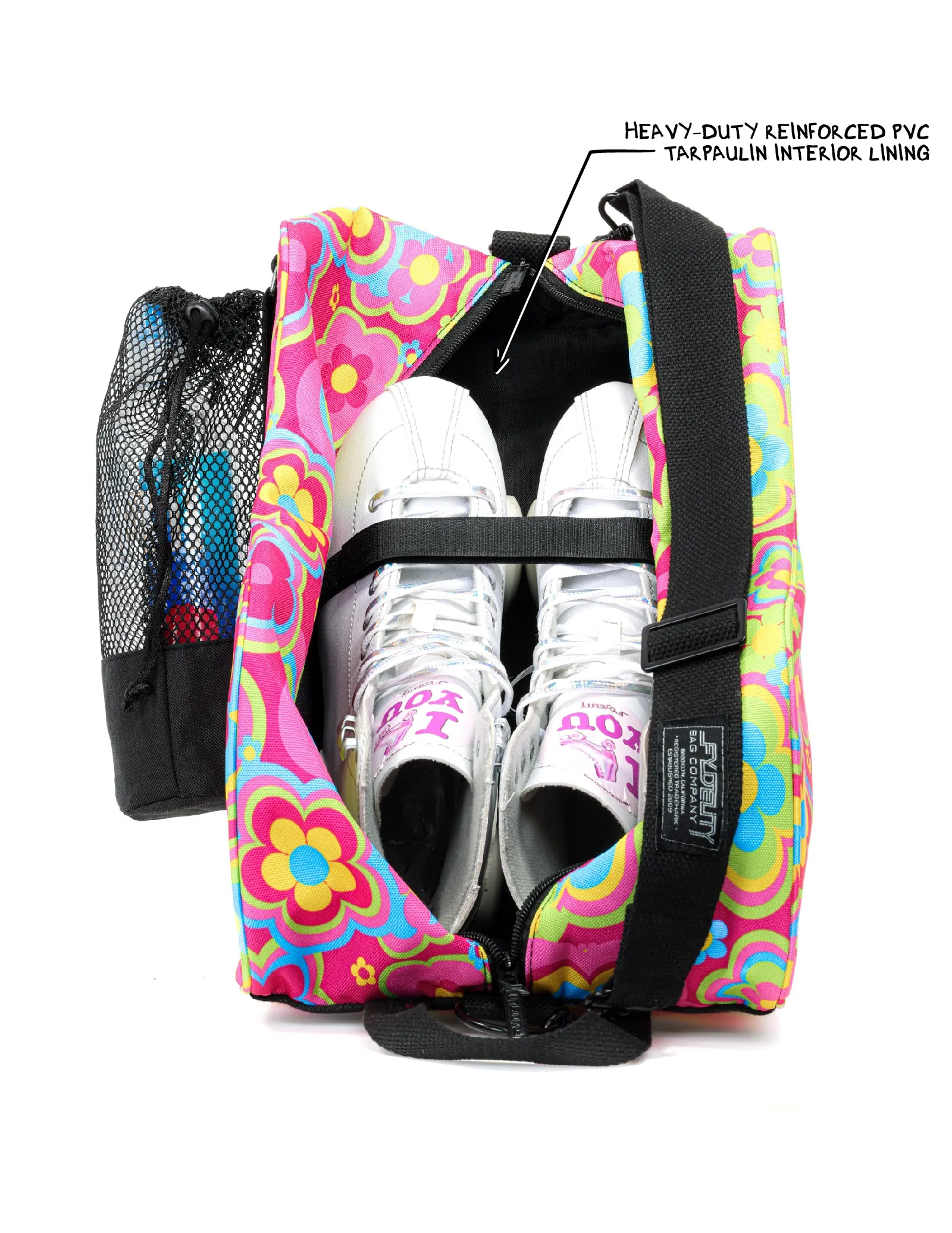 Roller Skate Bag | High Roller | Electric Dazey