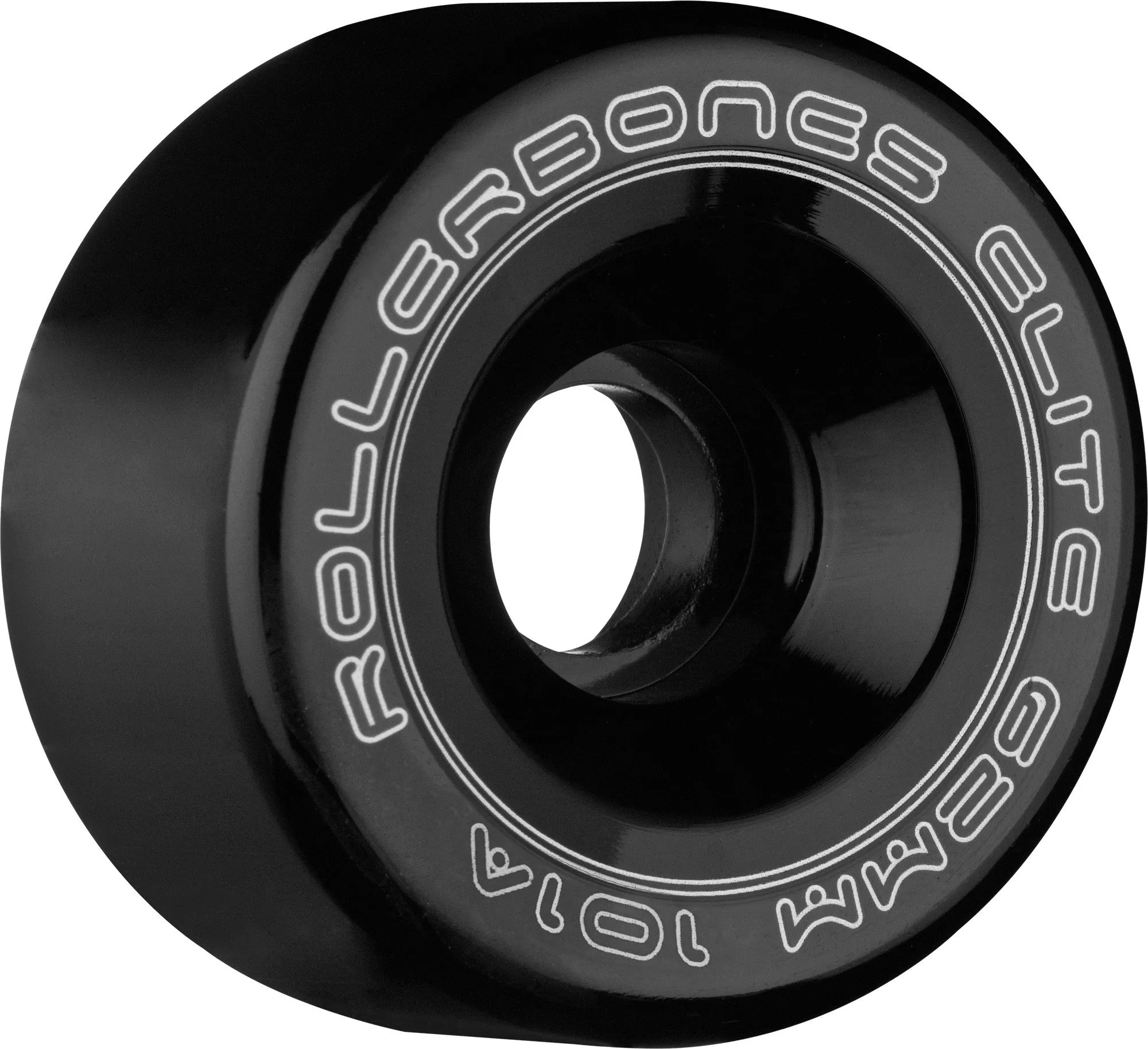 Rollerbones Art Elite Competition Wheels 62mm 101a - Black (Set of 8)