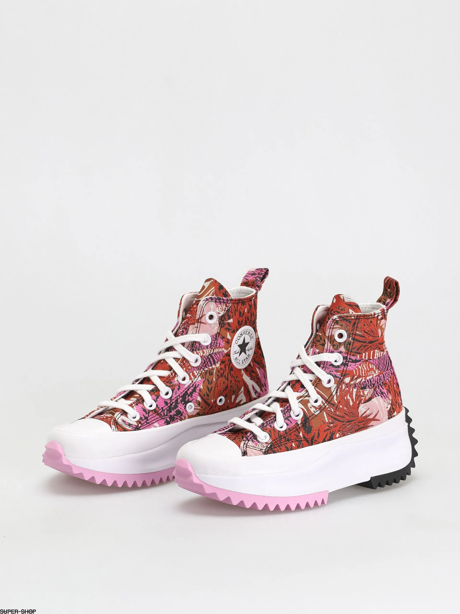 Run Star Hike Hi Sneakers Tropical Print