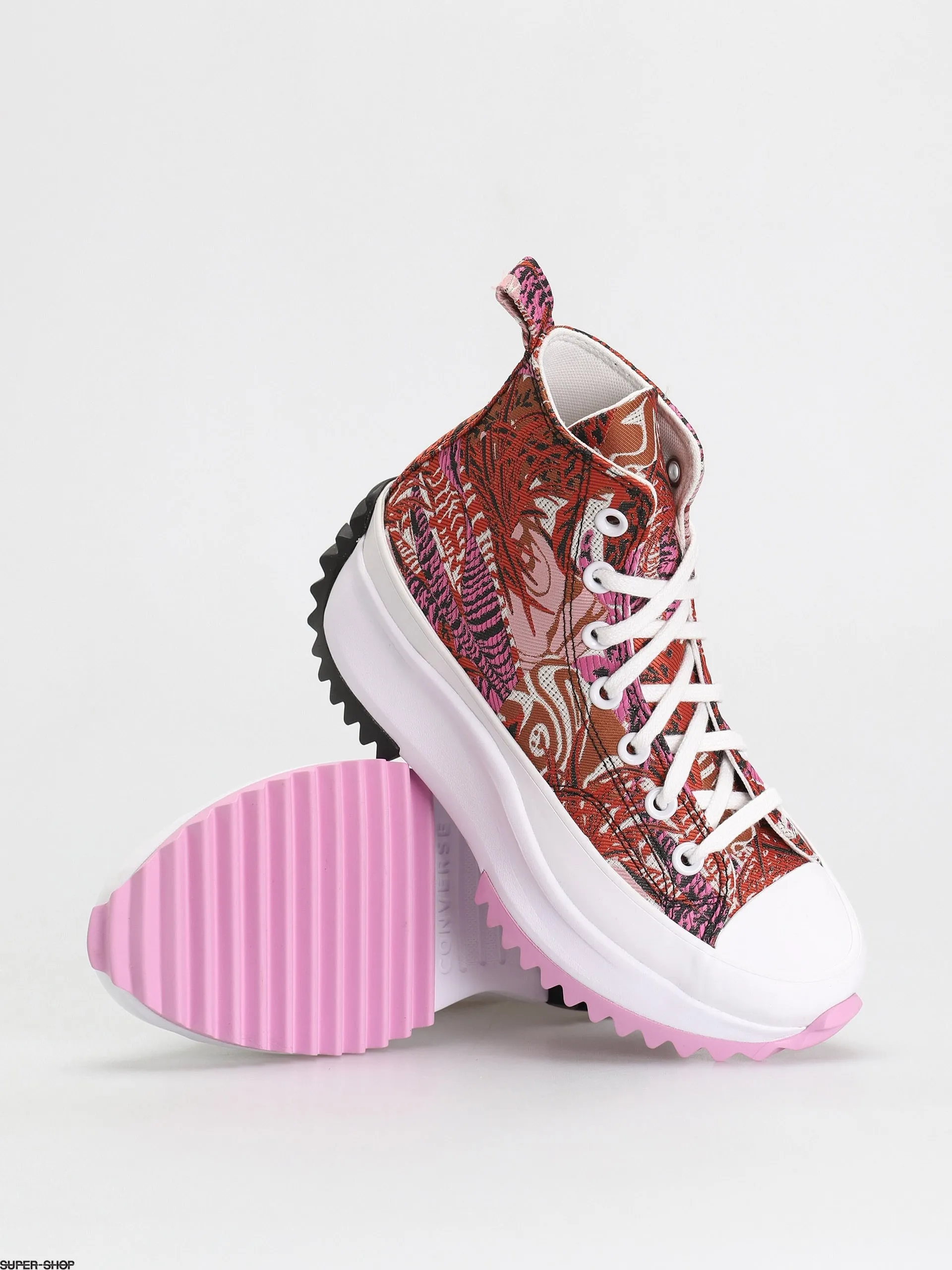 Run Star Hike Hi Sneakers Tropical Print