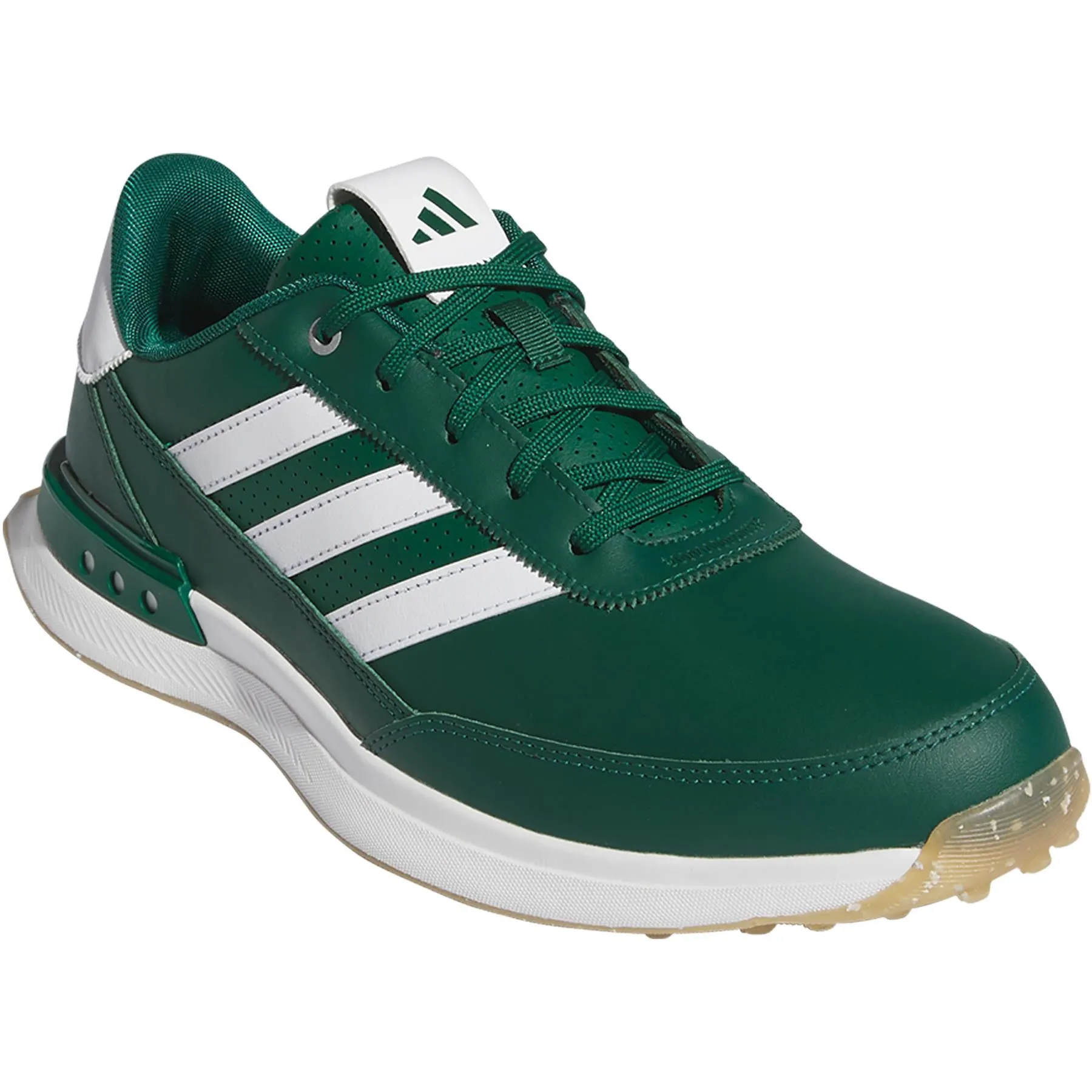 S2G Spikeless Leather '24 Golf Shoes Green/White - AW24