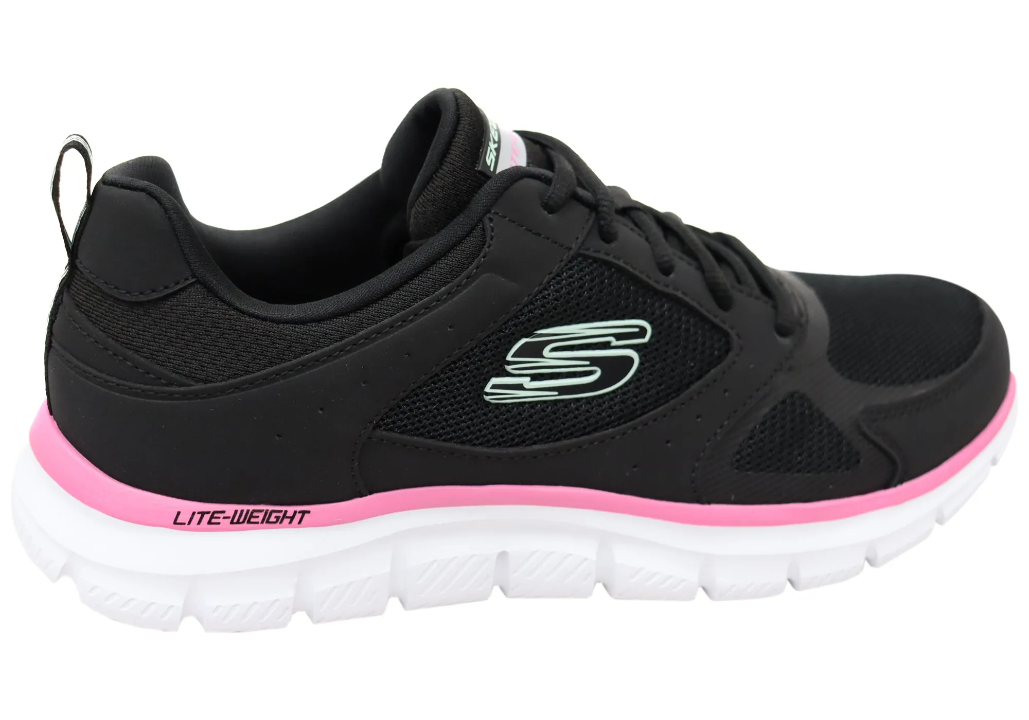 Skechers Womens Track Grand Scene Comfortable Memory Foam Shoes