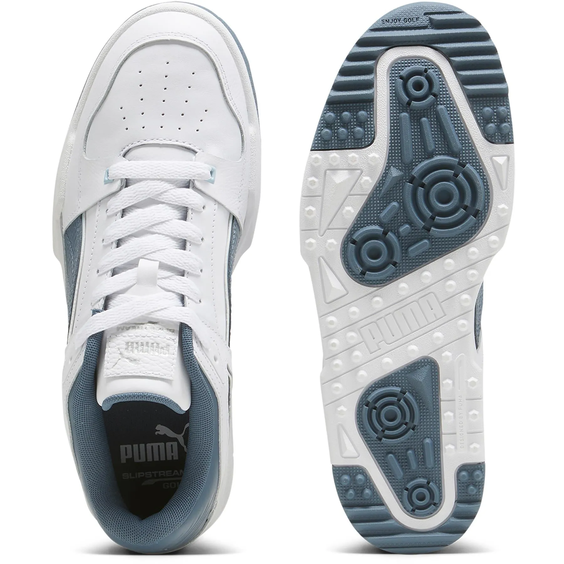 Slipstream G Golf Shoes Puma White/Evening Sky - AW24