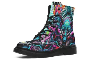 Space Symmetry Combat Boots