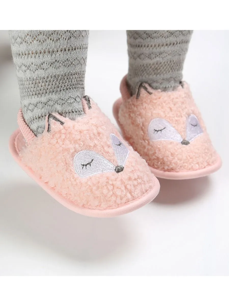 Spring- Fall Baby Cute Fox Style Indoor Slipper