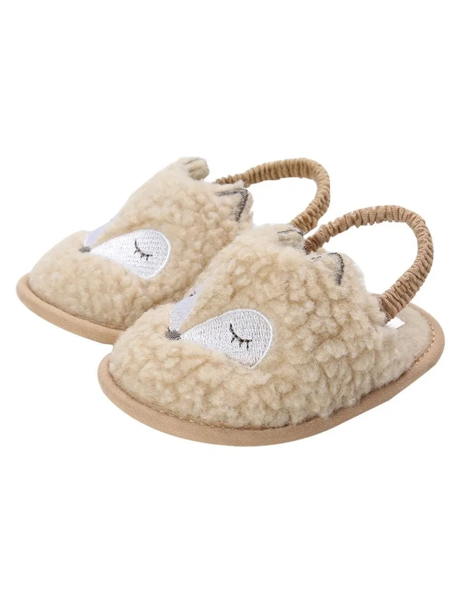 Spring- Fall Baby Cute Fox Style Indoor Slipper