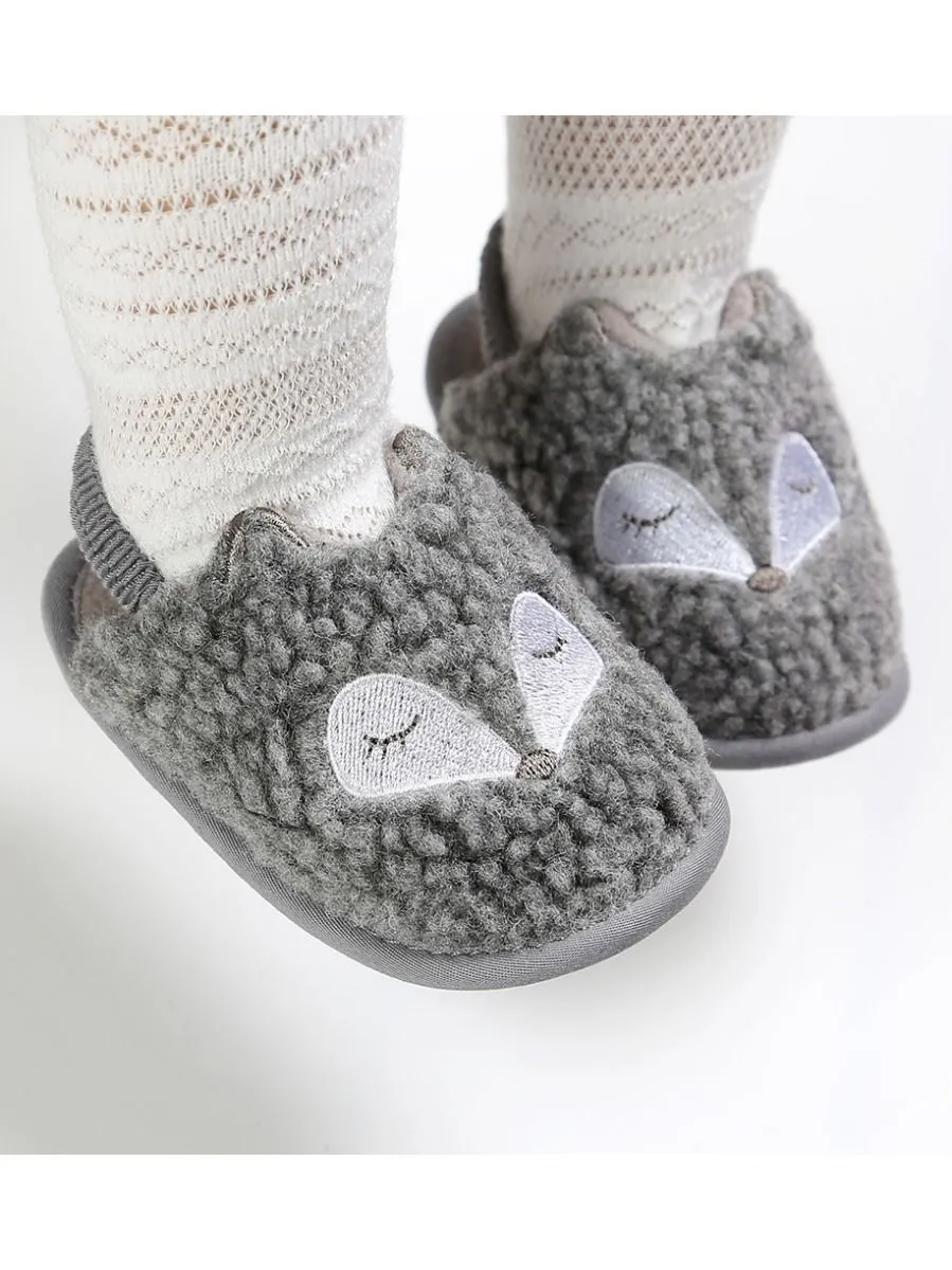 Spring- Fall Baby Cute Fox Style Indoor Slipper