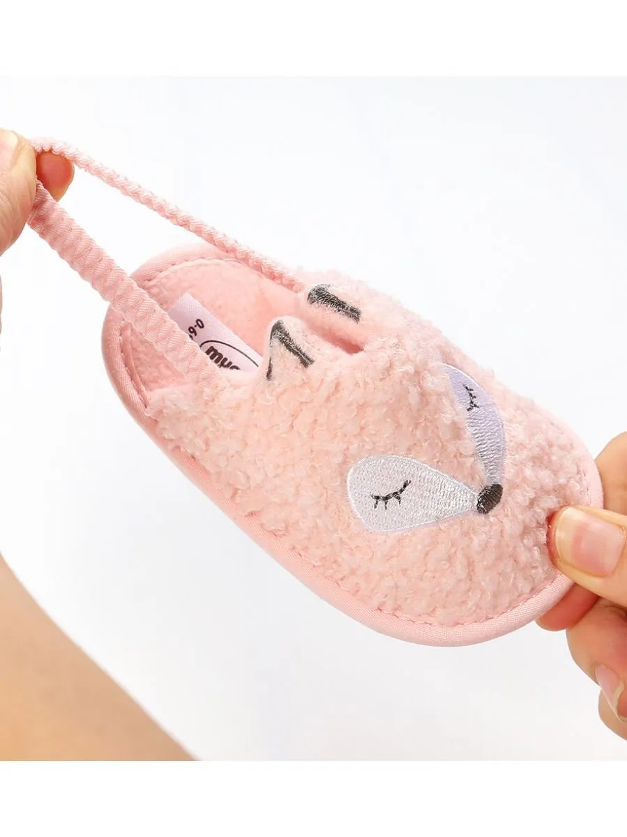 Spring- Fall Baby Cute Fox Style Indoor Slipper