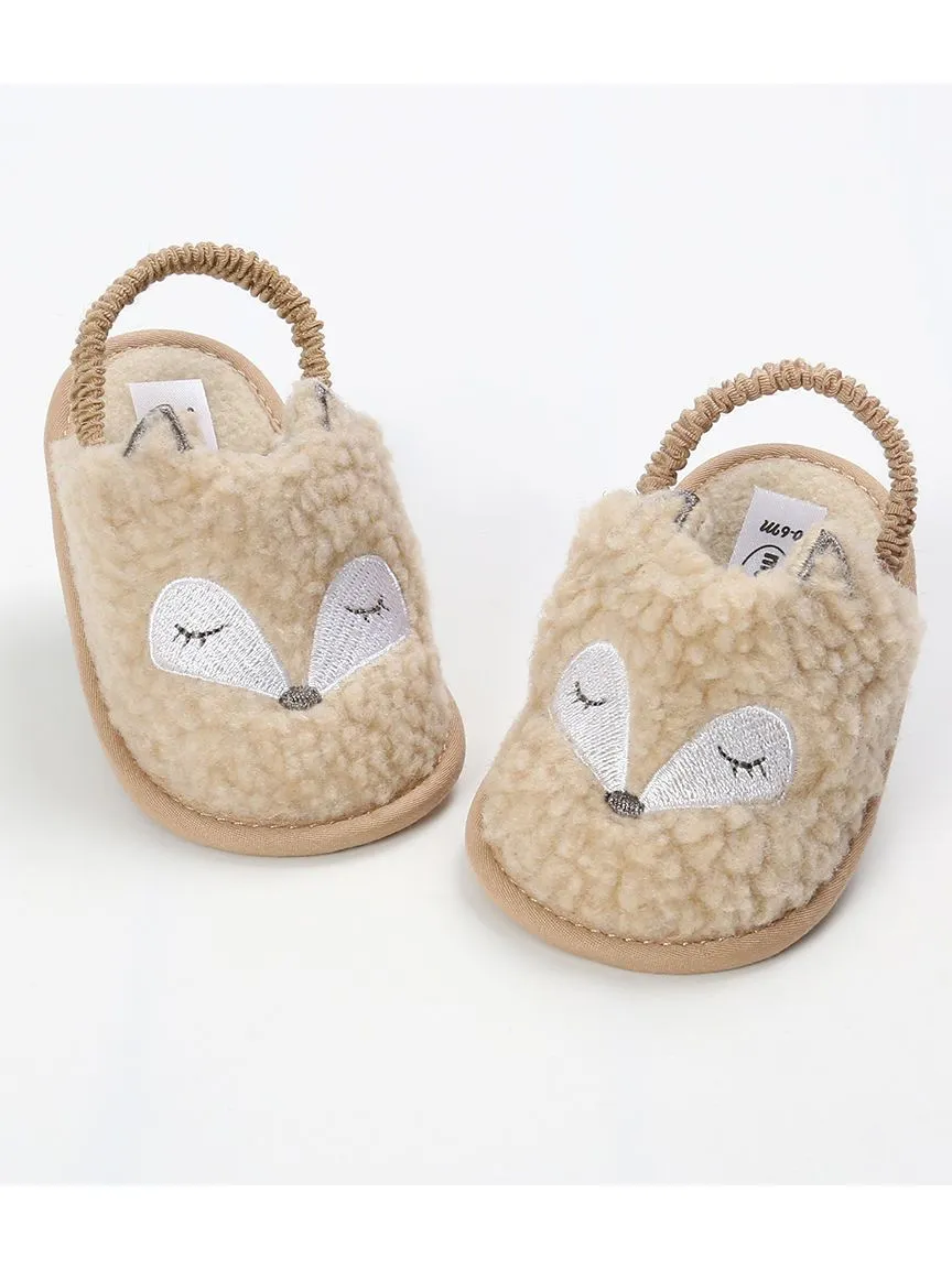 Spring- Fall Baby Cute Fox Style Indoor Slipper