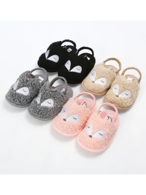 Spring- Fall Baby Cute Fox Style Indoor Slipper