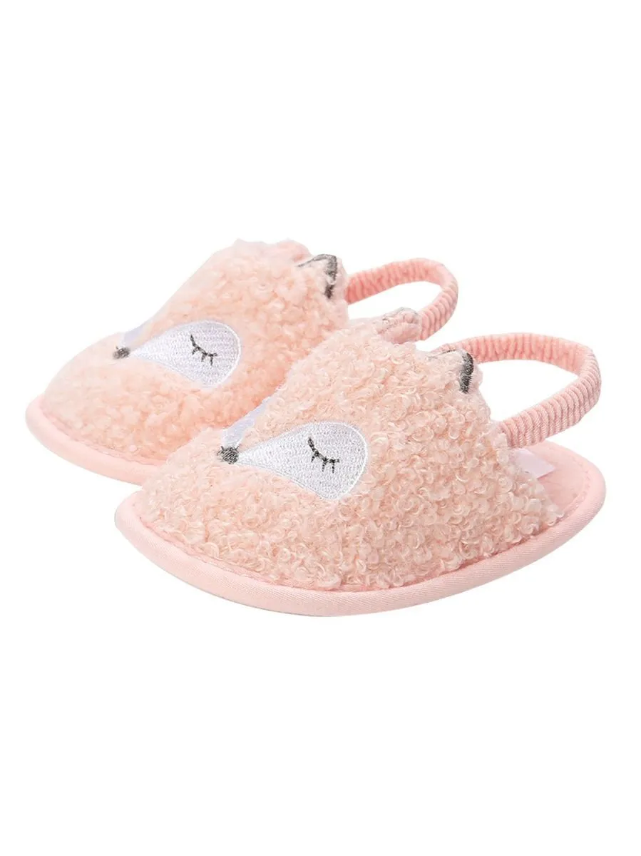 Spring- Fall Baby Cute Fox Style Indoor Slipper