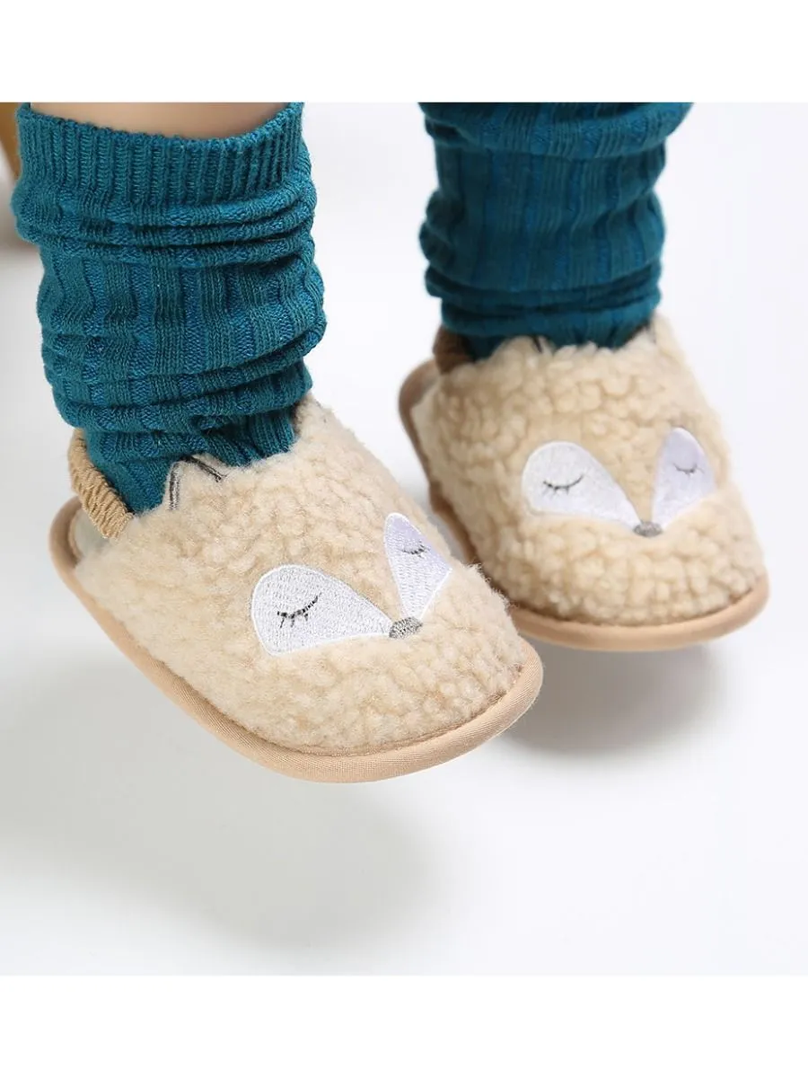 Spring- Fall Baby Cute Fox Style Indoor Slipper